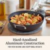 imageCalphalon HardAnodized Nonstick 8quot and 10quot Frying Pan Set12 Fry Pan with Lid