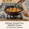 imageCalphalon HardAnodized Nonstick 8quot and 10quot Frying Pan Set12 Fry Pan with Lid