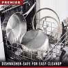 imageCalphalon Premier HardAnodized Nonstick Cookware Set 13Piece Metal Utensil Safe PFOAFree8Piece Set