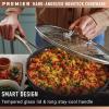 imageCalphalon Premier HardAnodized Nonstick Cookware Set 8Piece Metal Utensil Safe PFOAFree11Piece