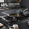 imageCalphalon Premier HardAnodized Nonstick Cookware Set 8Piece Metal Utensil Safe PFOAFree13Piece