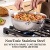 imagePremier Stainless Steel 45Qt Chefs Pan with Lid45Qt Chefs Pan