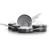 imageCalphalon Classic OilInfused Ceramic 12Inch Fry Pan with Cover11pc Cookware Set