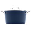 imageCalphalon Premier Ceramic Nonstick 7Qt Dutch Oven with Lid Midnight BlueMidnight Blue