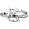 imageCalphalon Premier HardAnodized Nonstick Cookware Set 13Piece Metal Utensil Safe PFOAFree6Piece Set