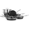 imageCalphalon Premier HardAnodized Nonstick Cookware Set 8Piece Metal Utensil Safe PFOAFree13Piece