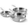 3Pc Fry Set 8/10/12