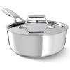 imagePremier Stainless Steel 6Qt Stock Pot with Lid25Qt Sauce Pot with Lid