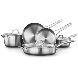 imageCalphalon Premier HardAnodized Nonstick Cookware Set 13Piece Metal Utensil Safe PFOAFree8Piece Set
